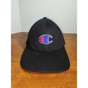 Champion Kids Black Hat Youth Flexfit S/M EUC‎